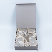 Boîte à bijoux en ruban, emballage pour bijoux, boîte en papier avec aimant pour bracelet, bague, boucles d'oreilles, pendentif, collier, boîte de rangement en papier avec insert en satin