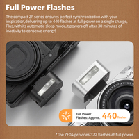 ZENIKO ZF04 ZF08 Mini Flash d'Appareil Photo Portable Rechargeable 6500K pour Appareils Photo Reflex Numériques et Hybrides