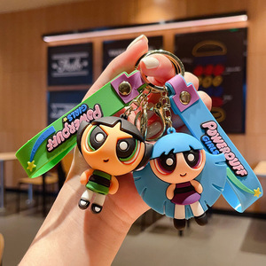 All'ingrosso piccola poliziotta feitiana serie modello 3D portachiavi in Silicone eco-friendly durevole cartone animato di vendita caldo - Product Image 3