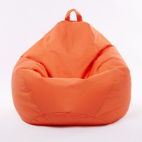 Fauteuil Poire Imperméable en Gros, Fauteuil Poire Goutte d'Eau avec Poignée Supérieure, Pouf pour Adultes et Enfants