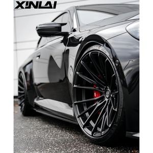 ล้อแม็กซ์ XINLAI รุ่นใหม่ สีดำด้าน ลายหลายก้าน ขอบเว้าลึก ผลิตจากอะลูมิเนียมอัลลอยด์ฟอร์จ ขนาด 18-22 นิ้ว 5x112 5x120 สำหรับรถยนต์หรู - Product Image 1
