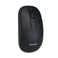 Souris sans fil Banda M60 2.4G, 3 boutons, récepteur USB, 1200 DPI, alimentée par batterie, portable, ABS, PC, logo OEM personnalisé, fabrication chinoise
