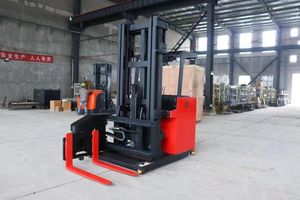 Shuncha באיכות גבוהה 1ton 1.5 טון גובה הרמה 7.5 מ 'מעבר צר תלת-way מלגזה מעך חשמלי מזרן - Product Image 3