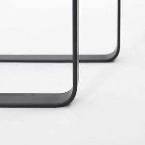 Modern U-Shaped Steel Coffee <b>Table</b> <b>Legs</b> Black 200kg Load Capacity for Office Dining Living Room Bedroom Home Office Bathroom Use - Product Image 4