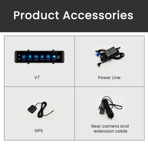 4G macchina fotografica 4K ADAS BSD specchietto retrovisore per <span class=keywords><strong>auto</strong></span> DVR a doppia lente GPS Smart Dash Camera <span class=keywords><strong>con</strong></span> accesso alle APP <span class=keywords><strong>Monitor</strong></span> remoto - Product Image 6