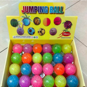 Pelotas saltarinas de plástico, 48 piezas, para niños, juegos al aire libre, de 2 a 4 años, juguete unisex, hecho en China - Product Image 3