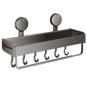 رف تخزين حديث مثبت على الحائط للمرحاض والحمام والمطبخ بدون ثقب شفط مثبت على الزاوية لطاولة غسيل حوض الغسيل - Product Image 5