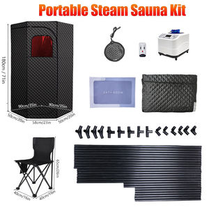 ZT Ontwerp Tente de sauna vapeur pliable pour 1 personne, amincissante, pour usage intérieur, corps entier, sauna vapeur portable et poêle - Product Image 6