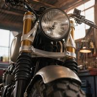 Soporte de Montaje de Faro CNC de Aluminio Personalizado, Accesorios para Motocicletas, Soporte de Lámpara CNC Modificado
