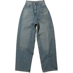 Jeans <span class=keywords><strong>Donna</strong></span> Personalizzati Super Baggy Fit, Lavaggio Classico, Vita Media, Casual, Sexy, Denim Streetwear, Vestibilità Ampia con Vita Sexy - Product Image 5