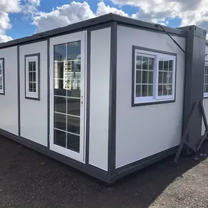 40ft Modern Prefabricated Container Homes House 3 Modern Container House Bed Extendable in China 2 Room 40ft Prefab Customized