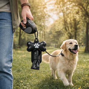 Sacs à déjections canines durables, anti-fuites, extra épais, écologiques, non parfumés, rouleaux de recharges pour sacs à crottes de chien, adaptés à toutes les tailles de chiens - Product Image 6