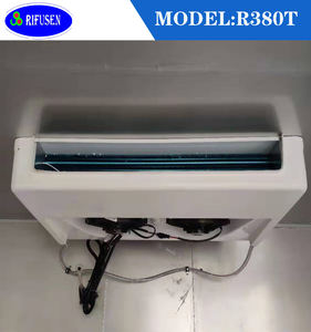 Unité de réfrigération de transport sur toit RIFUSEN 12V 134A, réfrigérateur congélateur, mini-compresseur de fourgonnette 24V, condenseur neuf - Product Image 5