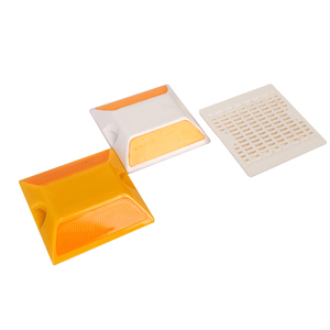 Оптовая продажа производство высокое качество безопасности дорожного движения прочный светоотражающий Пластиковый Солнечный кошачий глаз дорожный стержень - Product Image 6