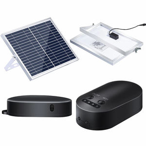 משאבת חמצן סולרית 10w עם צינור אבן סוגר דגים מיכל מחמצן 3 מצבים מתכווננים אקווריום חמצן אוויר - Product Image 2