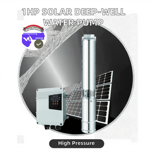 Pompe à eau submersible solaire pour puits, agriculture et irrigation, étanche, 24/48/72/110/180/220V, 550/750/1100/1500W - Product Image 1