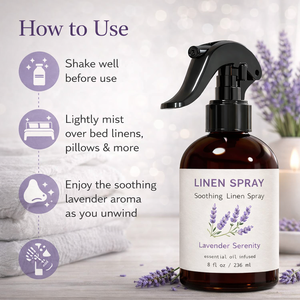 สเปรย์น้ำหอมลาเวนเดอร์สำหรับผ้าลินินแบบ OEM ฉลากส่วนตัว |   น้ำหอมปรับอากาศสำหรับผ้าและเครื่องนอน |   ผู้ผลิตบรรจุภัณฑ์สูตรเฉพาะตามสั่ง - Product Image 5