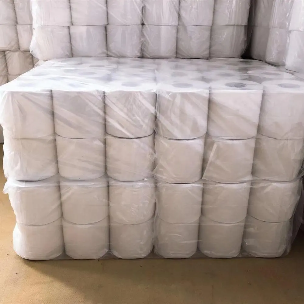 Toiletpapier Tissue Papier Bamboe Toiletpapier Wc Roll 48 Rolls In Duidelijke Polybag