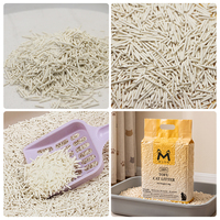 Litière pour chat en tofu 100% naturelle, biodégradable, en vrac, OEM ODM, pour chatons et chats adultes, 2,5 kg, 5 kg, 10 kg