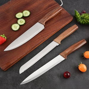 Ensemble de couteaux de cuisine et de couteaux à fruits en acier inoxydable de haute qualité, 7 pièces, coffret cadeau d'ustensiles de cuisine, stock disponible - Product Image 3