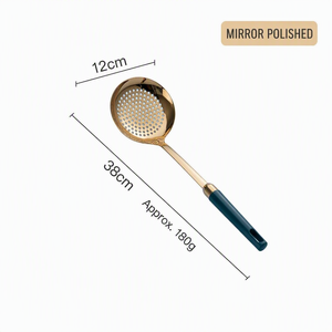 Set di utensili da cucina in acciaio inossidabile 18/0 per lucidatura Fine durevole di alta qualità - Product Image 5