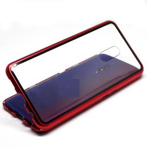 การดูดซับแม่เหล็กโลหะกรอบใสกระจกนิรภัยสำหรับ <span class=keywords><strong>Oppo</strong></span> <span class=keywords><strong>A31</strong></span> A8 A5 A9 2020 RENO 2 2Z 2F Realme 3 5 Pro X Lite C2 - Product Image 5