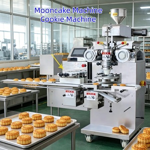 Machine <span class=keywords><strong>à</strong></span> fabriquer des gâteaux de lune durable et haute performance pour la production commerciale, avec contrôle de la taille et de la garniture réglables - Product Image 1
