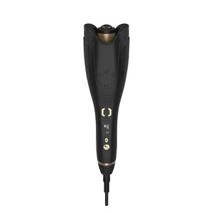 Professional Silk Portable Mini Auto Rotating Curling Iron Automatic Hair Curler with PTC Heater