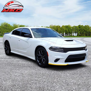 Pour Dodge Charger 2015-2023 SRT Scat Pack, lèvre de pare-chocs avant, séparateur, protecteur, 2 pièces, kit carrosserie de haute qualité - Product Image 3