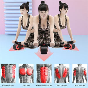 Rueda de Ejercicio para Abdominales, Equipo de Entrenamiento para Adelgazar y Tonificar el Abdomen, Material ABS, Venta al Por Mayor - Product Image 6