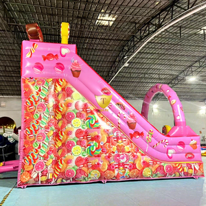 Structure gonflable avec <span class=keywords><strong>toboggan</strong></span> aquatique 8 en 1, qualité commerciale, pour fêtes d'enfants, <span class=keywords><strong>toboggan</strong></span> gonflable pour le plaisir en plein air - Product Image 2