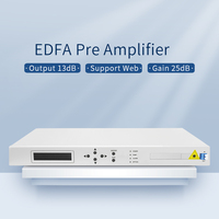 Amplificateur à fibre optique EDFA bande C 1U DWDM SDH système 1550nm DWDM multiplexeur à division de longueur d'onde dense