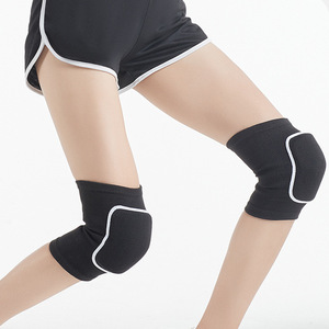 Sports Dance <strong>Knee</strong> <strong>Pads</strong> for <strong>Volleyball</strong> Running Yoga-Thickened Warm Sponge Sweat Absorption Comprehensive Protection Polyester - Product Image 1