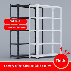 Ev rafları çok seviyeli zemin ayakta mutfak depolama rafları balkon depo süpermarket ekran standı - Product Image 3