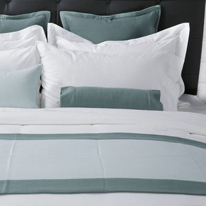 Hotel de 5 estrellas Funda de almohada blanca barata Funda nórdica Fundas de cama Juego de cama Algodón 400TC Estilo princesa King <span class=keywords><strong>Size</strong></span> - Product Image 6