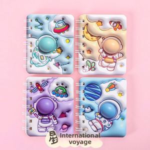 8 nouveaux cahiers spirales A7 mignons | |   Carnet de croquis portable à spirale motif dessin animé pour étudiants et usage professionnel - Product Image 2