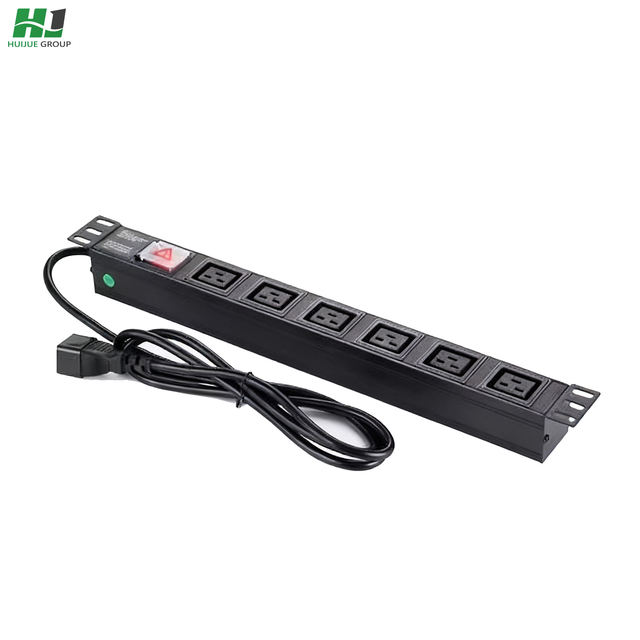 HJ Hot Sale 16A 8 Outlet Smart PDU Remote Monitoring Power Distribution Unit CE RoHS for Server Room