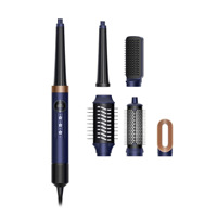 Sèche-cheveux ionique 5-en-1 en plastique avec moteur sans balais 1200W, boucleur à air chaud, lisseur, diffuseur, 110 000 tr/min, 3 vitesses, massage