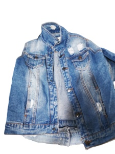 <span class=keywords><strong>Ropa</strong></span> usada Pacas Preloved Abrigos vaqueros para hombre en paquete Chaquetas de mezclilla de segunda mano para damas - Product Image 3