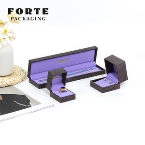 FORTE Customized logo Full Set Jewelry Packaging <b>Box</b> Luxury <b>Gift</b> Necklace Ring <b>Earrings</b> Bracelet Chain Pendant Brand Jewelry Set - Product Image 4