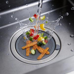Home Garden Kitchenware <strong>Kitchen</strong> Tools Gadgets Colanders Strainers PP Plastic Drain Garbage Trap Japan Style Pond Filter <strong>Net</strong> - Product Image 4