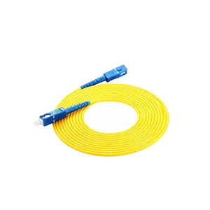 Simplex Lc/sc/fc/st G652D G657A1 G657A2 9/125 Sm Cordon de raccordement à fibre optique 3m Cordon de raccordement à fibre optique Câble de raccordement