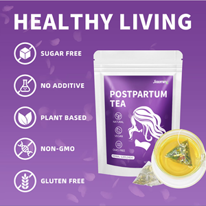 ชาสมุนไพรสำหรับฟื้นฟูร่างกายหลังคลอดสำหรับผู้หญิง OEM ODM พร้อมส่ง ผสมราสเบอร์รี่ ใบตำแย และอัชวากันธา ช่วยบำรุงสุขภาพหลังคลอด บรรจุ 10 ซอง - Product Image 2