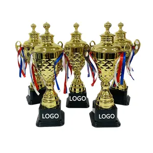Trophäen Hersteller Fußball Basketball, Fußball Golf Trophy Cup Fabrik Custom Metal Sport Druckguss Medaille und Trophäen