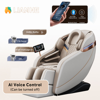 Fauteuil de massage intelligent à reconnaissance vocale IA, zéro gravité 3D, audio Bluetooth HiFi, avec airbag, inclinable – Fournisseur d'usine
