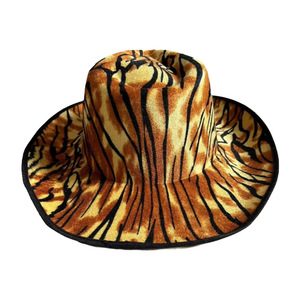 Sombrero Vaquero con Estampado Animal al por Mayor, Diseño de Cebra, Tigre y Vaca, <span class=keywords><strong>para</strong></span> Fiestas Temáticas de <span class=keywords><strong>Safari</strong></span>, Despedidas de Soltera, Festivales de Música y Disfraces - Product Image 5