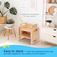 Meubles pour enfants, ensemble de chaises de bureau avec armoire de rangement pour l'apprentissage et l'éducation préscolaire