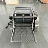 Machine à fabriquer des tortillas de maïs mexicaines, chapatis et rotis en acier inoxydable, entièrement automatique, pour usage en restaurant, haute efficacité