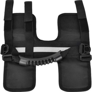 Folding Bicycle Handlebars With Universal Scooter Carrying Strap Black Nylon For Electric Scooters - Product Image 3