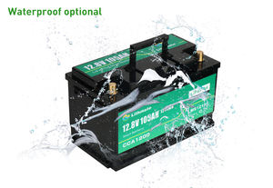 Lithmate 딥 사이클 이중 목적 해양 크랭크 12 볼트 시동 수명 4 12 v 105ah 리튬 이온 배터리 - Product Image 6